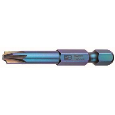 PrecisionBits voor combischroeven gleufkop/Pozidriv E6,3 1/4" PB E6 180